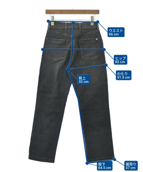 the black（ザブラック）デニムパンツ 黒 サイズ:25(S位) レディース/2200635753014