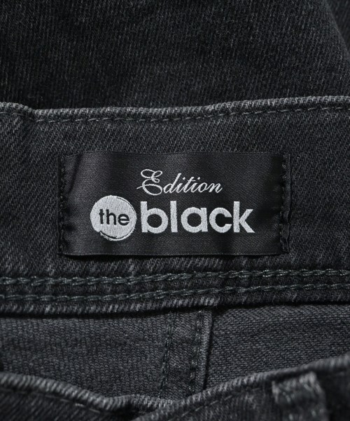 the black（ザブラック）デニムパンツ 黒 サイズ:26(M位) レディース/2200659817037