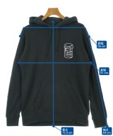 BLACK BRAIN（ブラックブレイン）パーカー 黒 サイズ:L メンズ/2200639564104