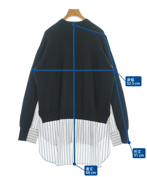 GENE HEAVENS（ジーンヘブンズ）ニット・セーター 黒 サイズ:F レディース/2200639191041