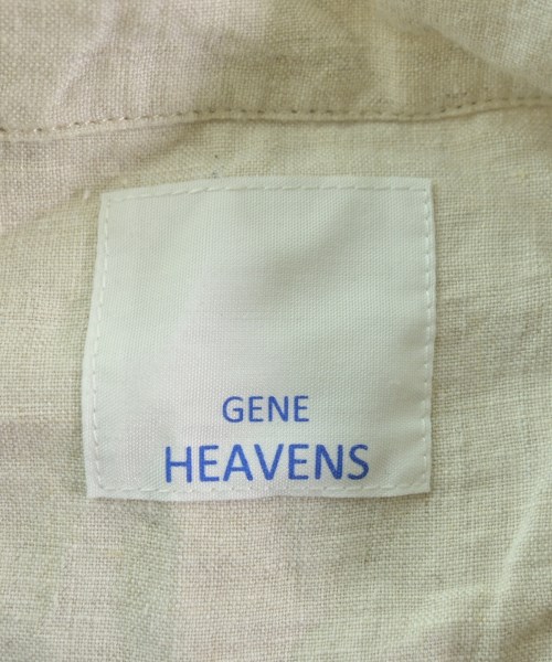 GENE HEAVENS（ジーンヘブンズ）カジュアルシャツ ベージュ サイズ:F レディース/2200683391107