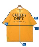 GALLERY DEPT.（ギャラリーデプト）Tシャツ・カットソー 黄 サイズ:L メンズ/2200616776018