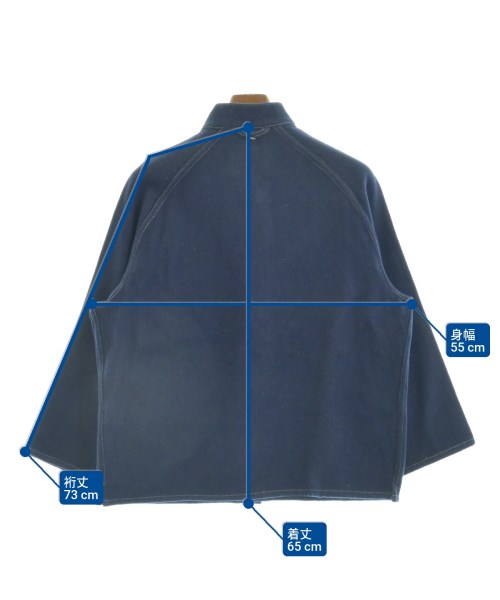 XENIA TELUNTS（キゼニアテルンツ）カジュアルジャケット 青 サイズ:1(S位) メンズ/2200661997017