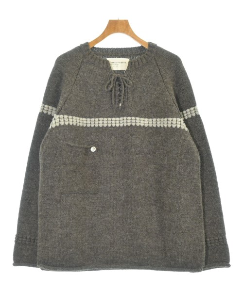 XENIA TELUNTS(キゼニアテルンツ)ニット・セーター 茶 サイズ:4(XL位)/2200643724075