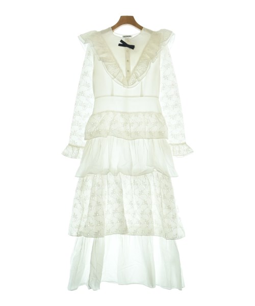 BATSHEVA(バットシェバ)ワンピース 白 サイズ:2(M位)/2200644571937