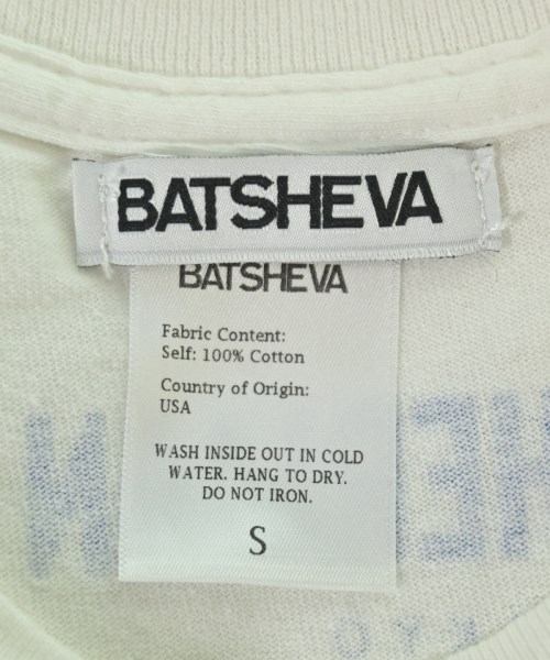 BATSHEVA（バットシェバ）Tシャツ・カットソー 白 サイズ:S レディース/2200720898095