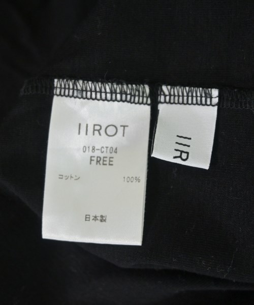 IIROT（イロット）タンクトップ 黒 サイズ:F レディース/2200614201147