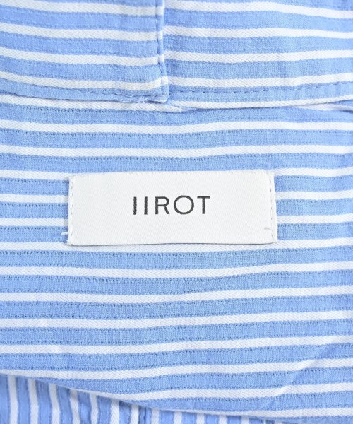 IIROT（イロット）カジュアルシャツ 青 サイズ:F レディース/2200694116096