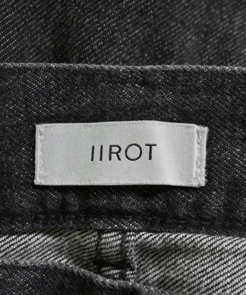 IIROT（イロット）デニムパンツ 黒 サイズ:25(S位) レディース/2200655980070