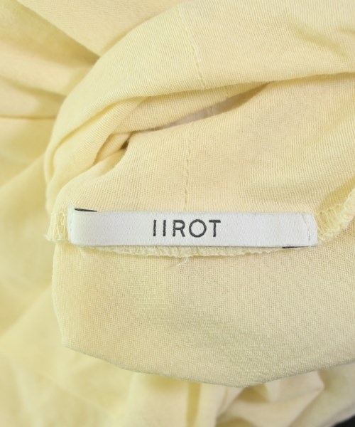 IIROT（イロット）Tシャツ・カットソー 黄 サイズ:1(S位) レディース/2200658855078