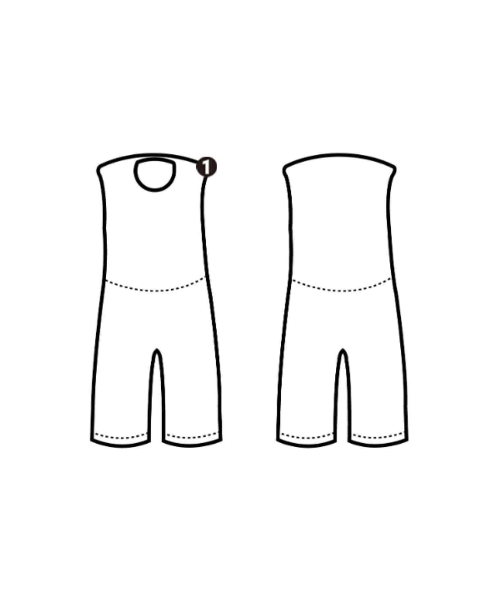 IIROT（イロット）オールインワン/サロペット 黒 サイズ:36(S位) レディース/2200634995071