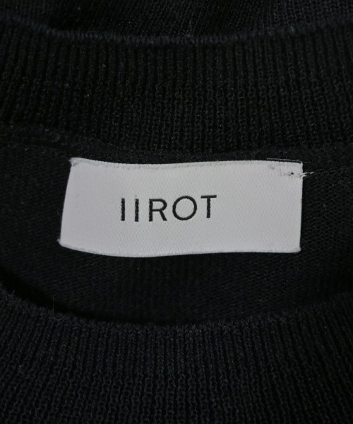 IIROT（イロット）ベスト/ノースリーブ 黒 サイズ:F レディース/2200634995101