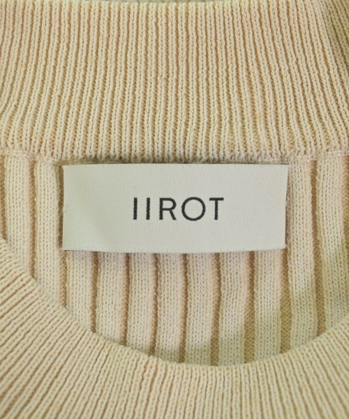 IIROT（イロット）ニット・セーター ベージュ サイズ:1(S位) レディース/2200723188087