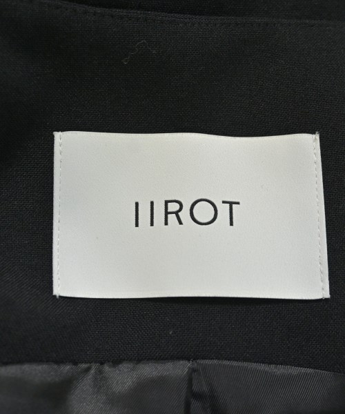 IIROT（イロット）ジャケット 黒 サイズ:38(M位) レディース/2200722290040