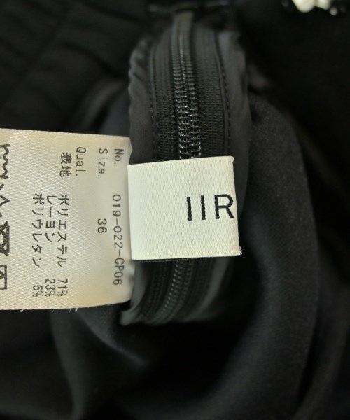 IIROT（イロット）スウェットパンツ 黒 サイズ:36(S位) レディース/2200688576134