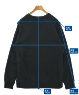 MAISON HONORE（メゾンオノレ）スウェット 黒 サイズ:XL メンズ/2200619676087