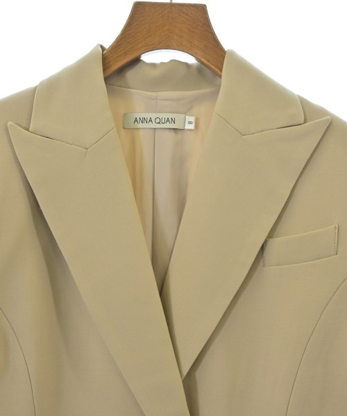 ANNA QUAN（アンナクアン）カジュアルジャケット ベージュ サイズ:8(L位) レディース/2200656913015