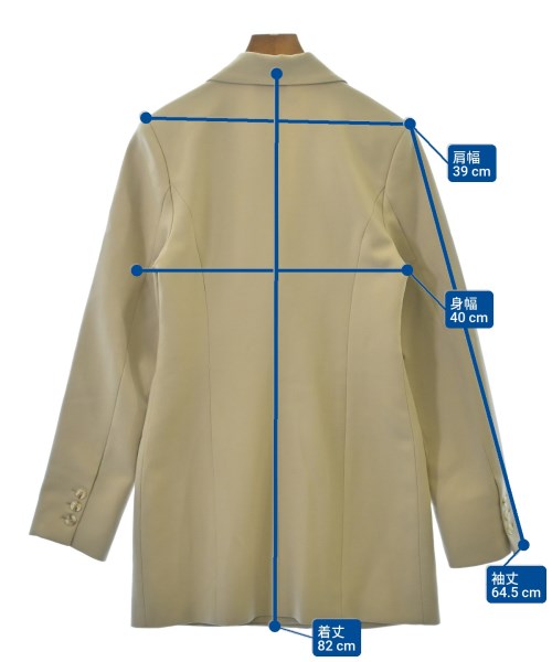 ANNA QUAN（アンナクアン）カジュアルジャケット ベージュ サイズ:8(L位) レディース/2200656913015