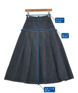 ANNA QUAN（アンナクアン）ロング・マキシ丈スカート 紺 サイズ:2(S位) レディース/2200667560123