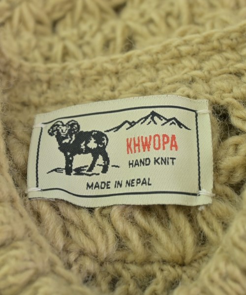 KHWOPA SPIRIT（クオパスピリット）カーディガン 茶 サイズ:F レディース/2200621714128