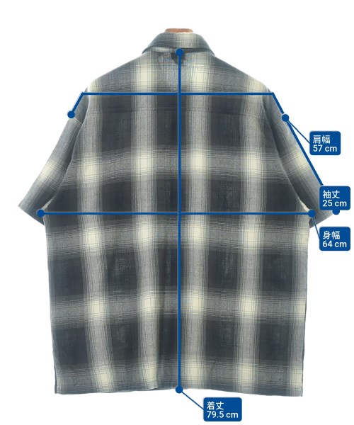 CALTOP（キャルトップ）カジュアルシャツ 黒 サイズ:-(L位) メンズ/2200634528057