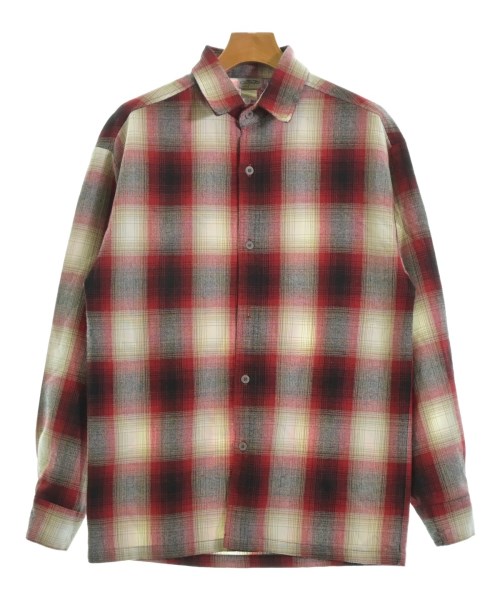 CALTOP(キャルトップ)カジュアルシャツ 赤 サイズ:S/2200649288021