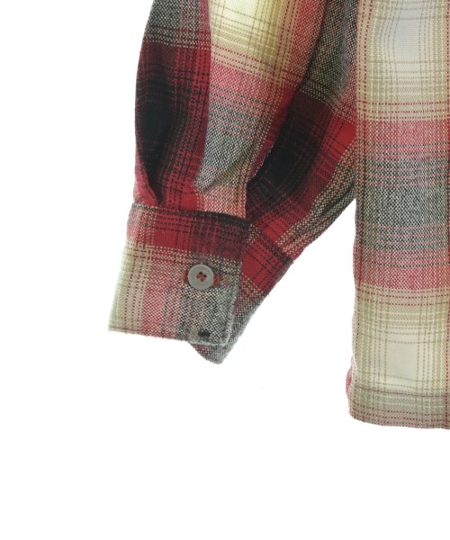 CALTOP（キャルトップ）カジュアルシャツ 赤 サイズ:S メンズ/2200649288021