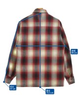 CALTOP（キャルトップ）カジュアルシャツ 赤 サイズ:S メンズ/2200649288021