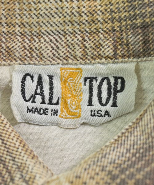 CALTOP（キャルトップ）カジュアルシャツ ベージュ サイズ:-(XL位) メンズ/2200662770039
