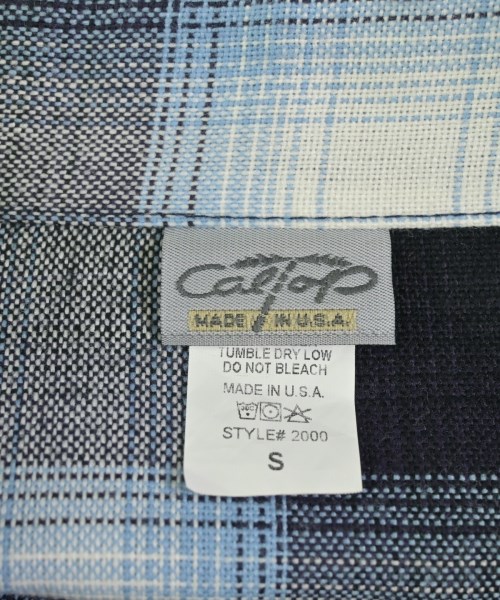 CALTOP（キャルトップ）カジュアルシャツ 紺 サイズ:S メンズ/2200733164125