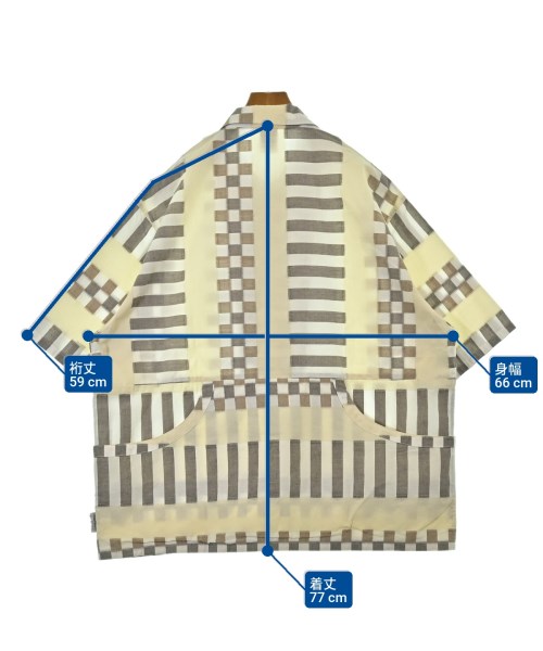 NOROLL（ノーロール）カジュアルシャツ 白 サイズ:XL メンズ/2200632157037