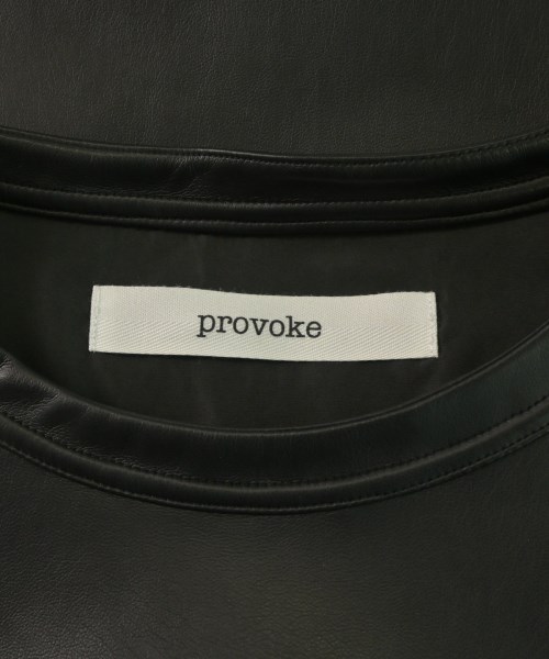 PROVOKE（プロヴォーク）Tシャツ・カットソー 黒 サイズ:F レディース/2200636266100
