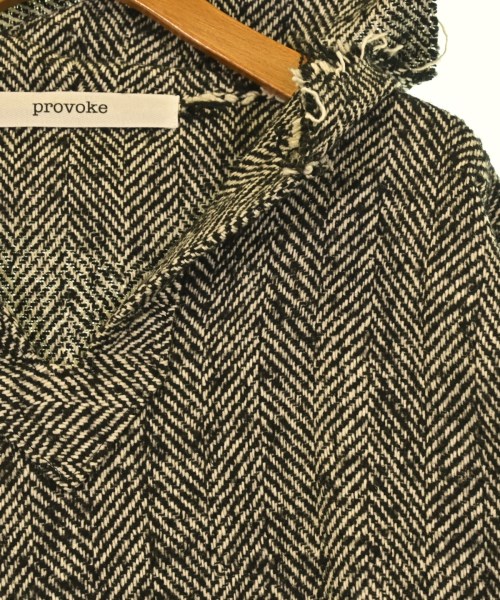 PROVOKE（プロヴォーク）ブラウス 黒 サイズ:F レディース/2200642344076