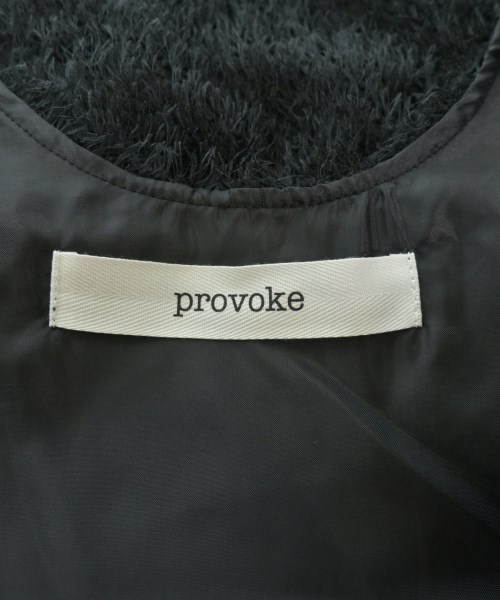 PROVOKE（プロヴォーク）ワンピース 黒 サイズ:F レディース/2200623494035