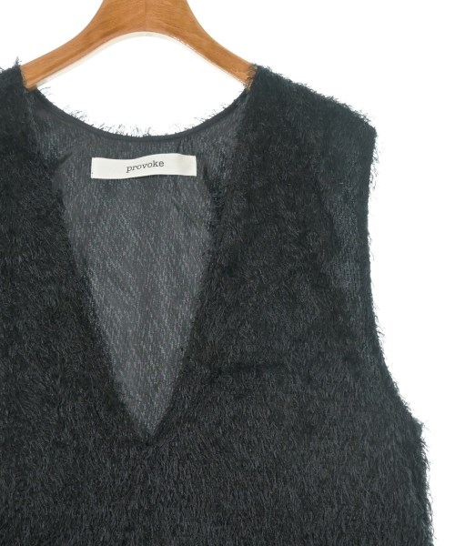 PROVOKE（プロヴォーク）ワンピース 黒 サイズ:F レディース/2200623494035