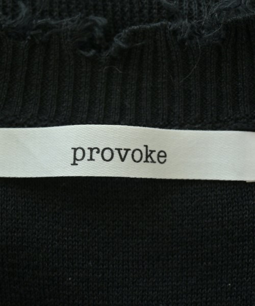 PROVOKE（プロヴォーク）ベスト 黒 サイズ:F レディース/2200624084075