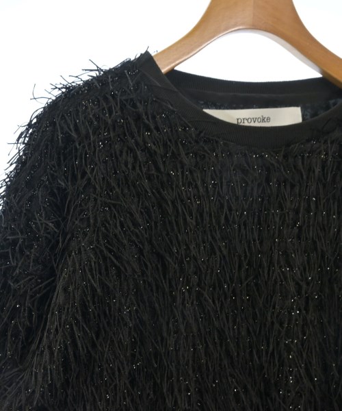 PROVOKE（プロヴォーク）ニット・セーター 黒 サイズ:F レディース/2200619601157