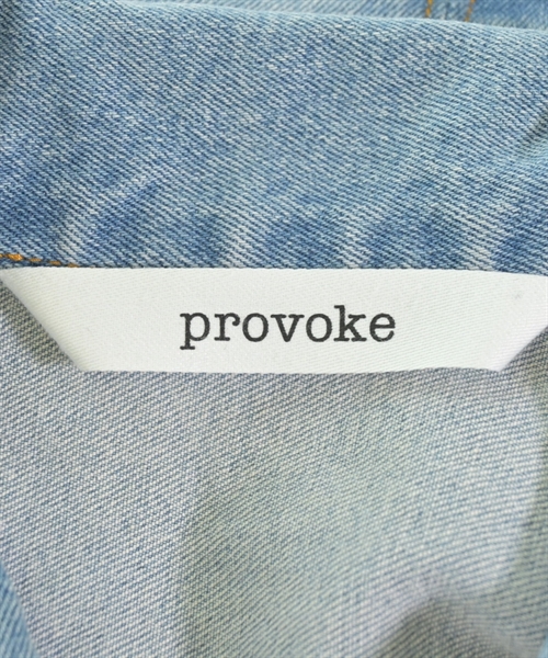 PROVOKE（プロヴォーク）デニムジャケット 青 サイズ:-(M位) レディース/2200612894037