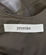 PROVOKE（プロヴォーク）ワンピース 茶 サイズ:F レディース/2200677585024