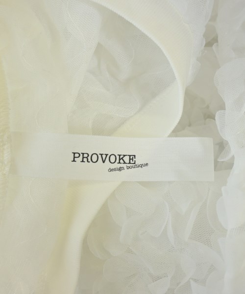 PROVOKE（プロヴォーク）ブラウス 白 サイズ:F レディース/2200689771149