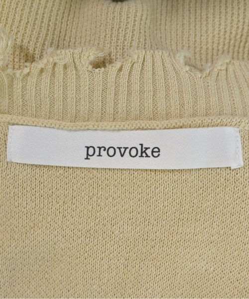 PROVOKE（プロヴォーク）カーディガン ベージュ サイズ:F レディース/2200700774012