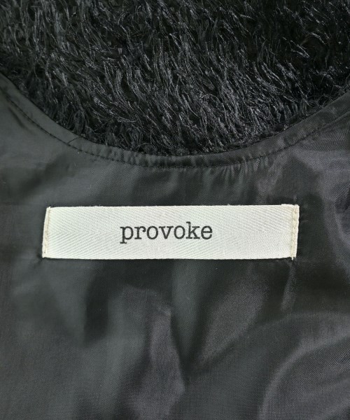PROVOKE（プロヴォーク）ワンピース 黒 サイズ:F レディース/2200712988100