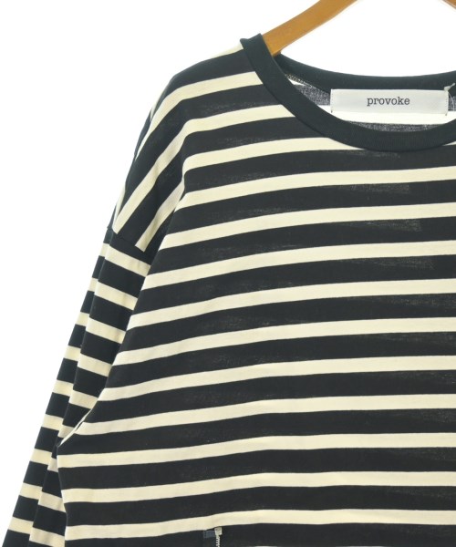 PROVOKE（プロヴォーク）Tシャツ・カットソー 黒 サイズ:F レディース/2200719200014