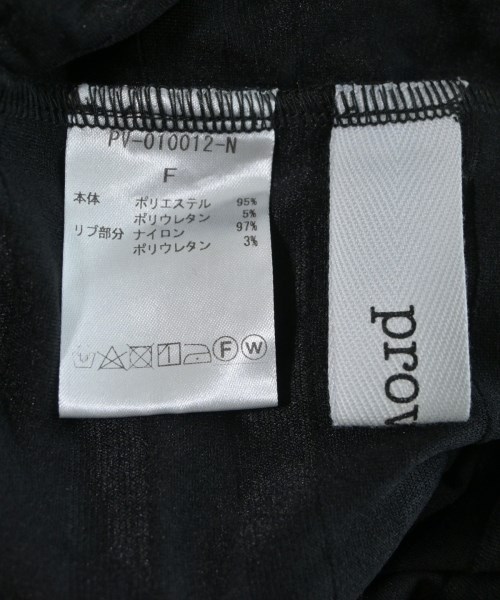 PROVOKE（プロヴォーク）ブラウス 黒 サイズ:F レディース/2200637233033