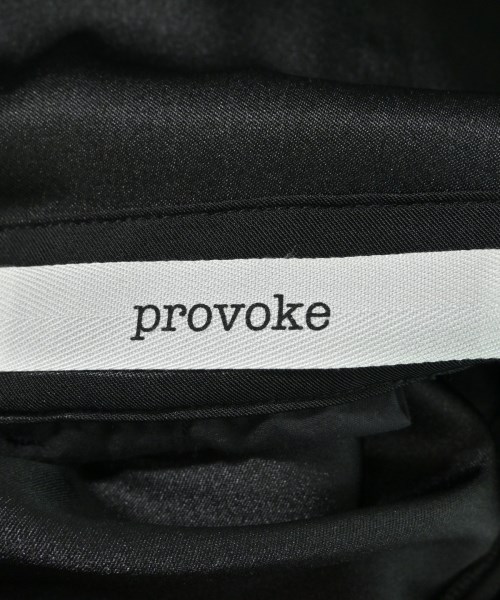 PROVOKE（プロヴォーク）ワンピース 黒 サイズ:F レディース/2200660050034