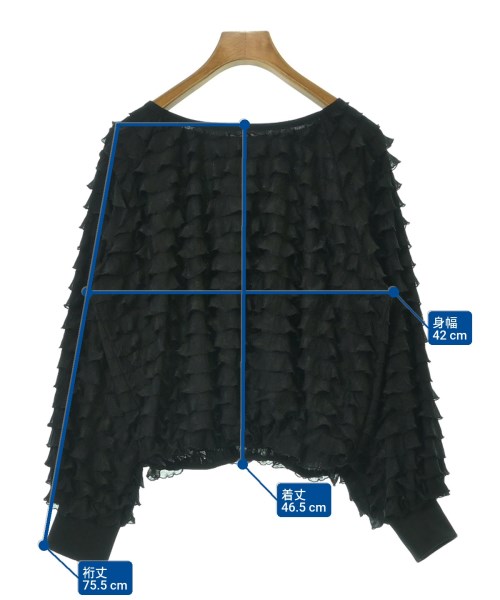 PROVOKE（プロヴォーク）ブラウス 黒 サイズ:F レディース/2200666466099