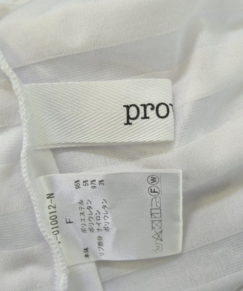 PROVOKE（プロヴォーク）Tシャツ・カットソー 白 サイズ:F レディース/2200725961022