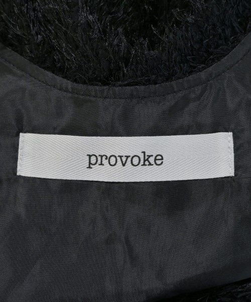 PROVOKE（プロヴォーク）ワンピース 黒 サイズ:F レディース/2200678297056