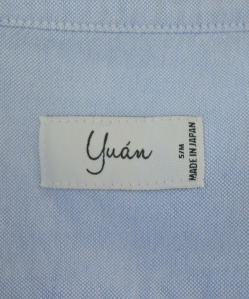 yuan（ユアン）カジュアルシャツ 青 サイズ:S/M メンズ/2200647521243