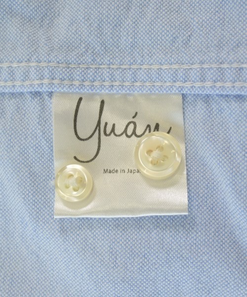 yuan（ユアン）カジュアルシャツ 青 サイズ:S/M メンズ/2200647521243